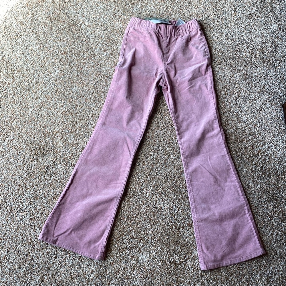 Girls size 9-10 years pink corduroy pants.